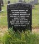 Photo of headstones/thumb_Katie Anne MacLennan died 2010 MI Kilmuir Extension